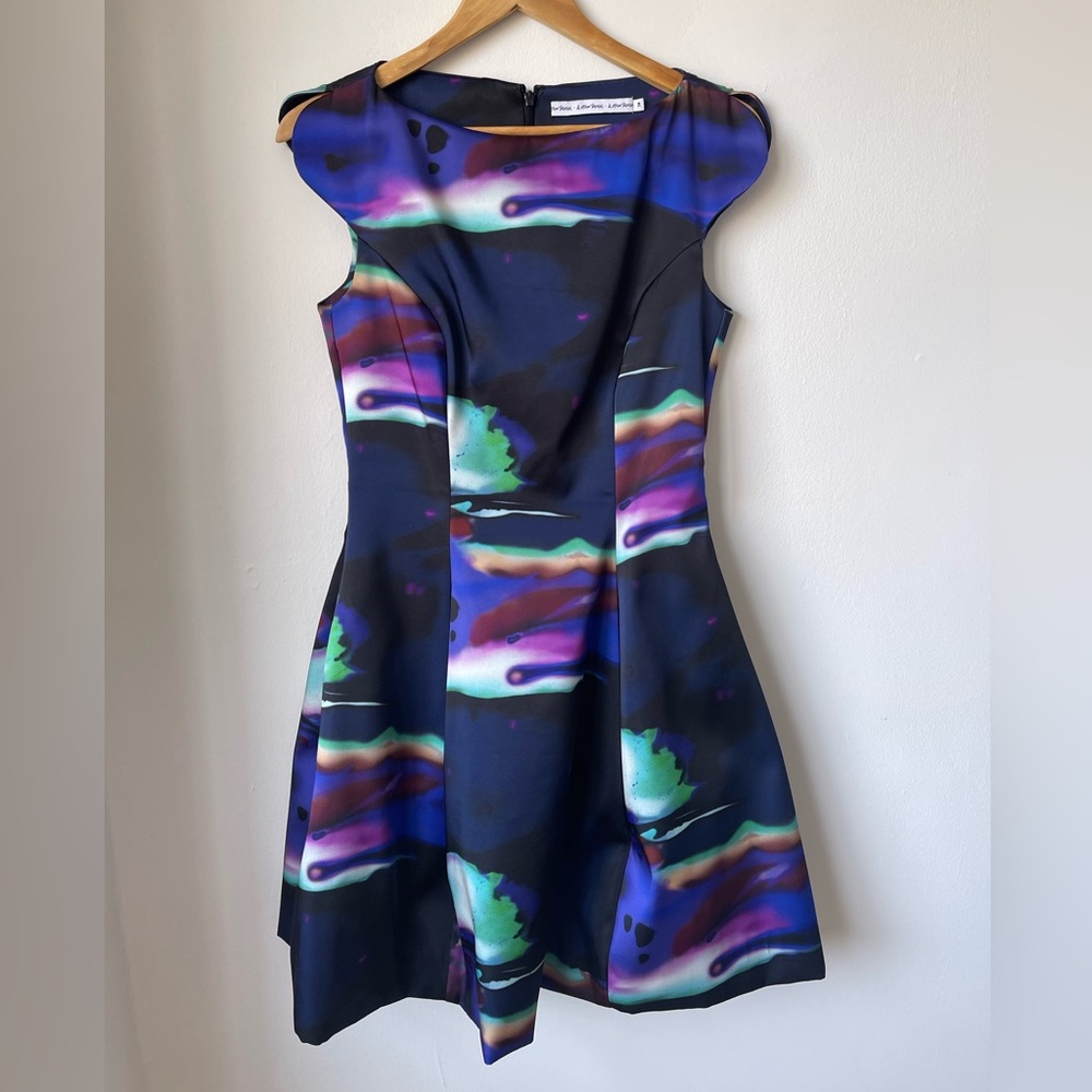 Vibrant fit and flare cocktail dress from & Other Stories, size 8 US / 38 IT